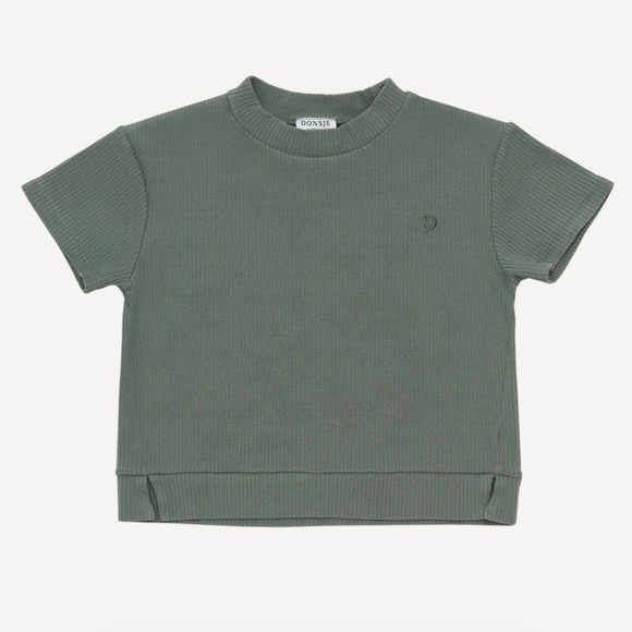 DONSJE Miro T-Shirt | Agave Green SIZE 7-8yr - Picture 1 of 5